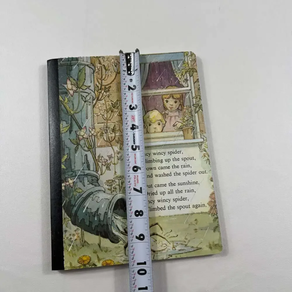 Vintage Incy Wincy Spider Lined Notebook Journal